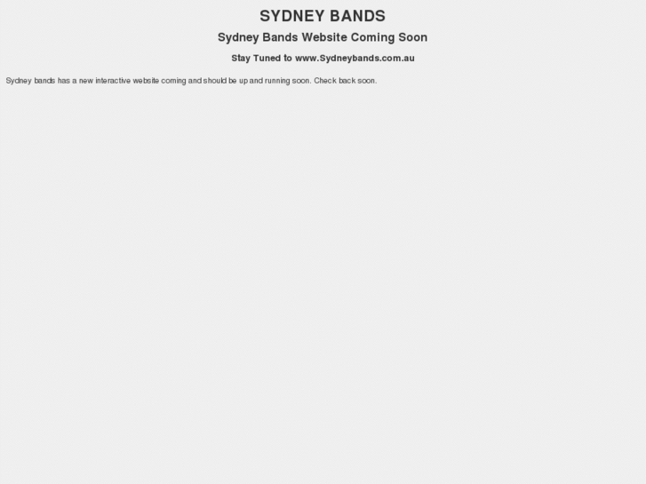 www.bandssydney.com