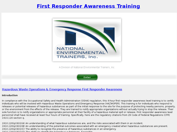 www.firstresponderawareness.com