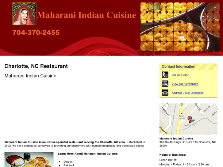 www.indiancuisinecharlotte.com