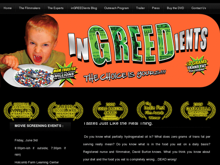 www.ingreedientsmovie.com