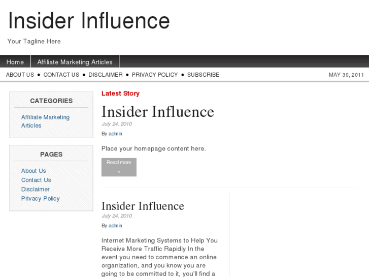 www.insiderinfluence.org