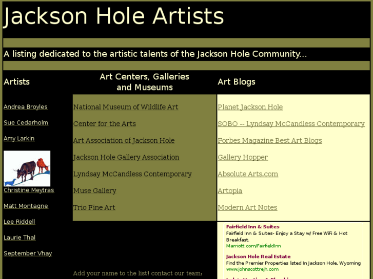 www.jacksonholeartists.com