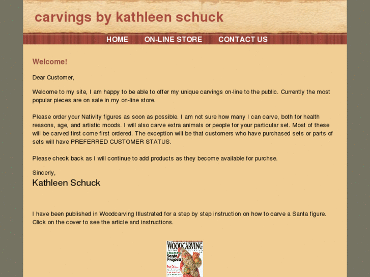 www.kathleenscarvings.com