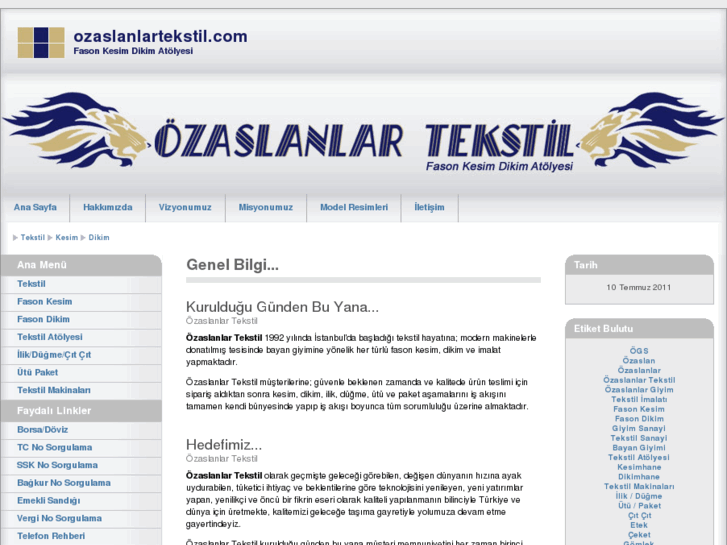 www.ozaslanlartekstil.com