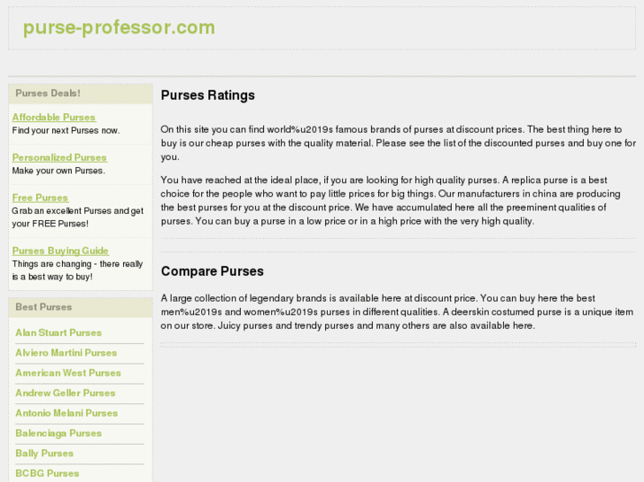 www.purse-professor.com