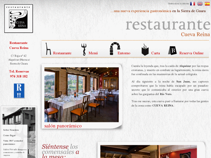 www.restaurantecuevareina.es