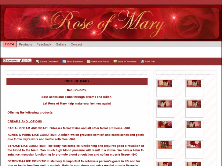 www.roseofmarynaturesgifts.com