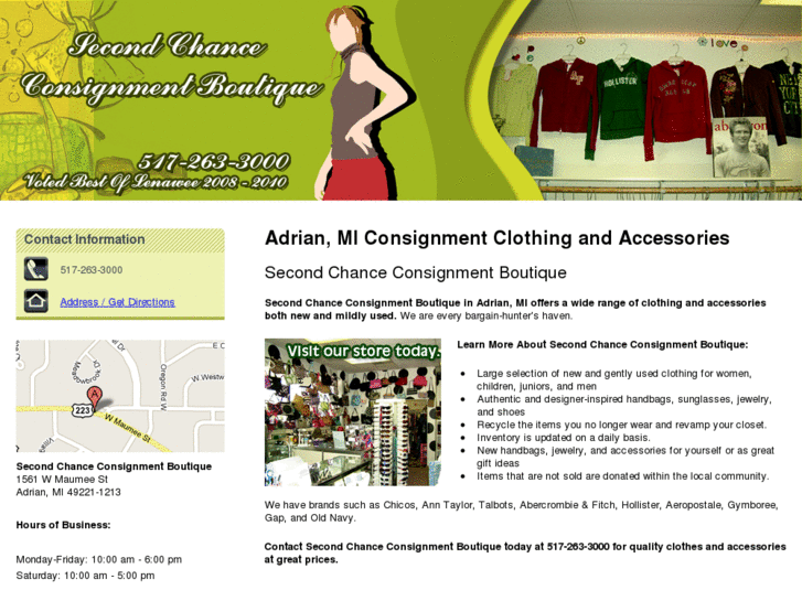 www.secondchanceconsignmentboutique.com