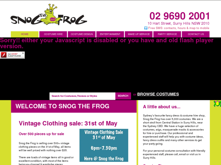 www.snogthefrog.com.au