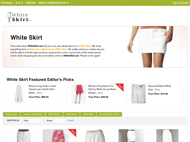 www.whiteskirt.net