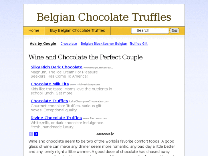 www.belgianchocolatetruffles.net