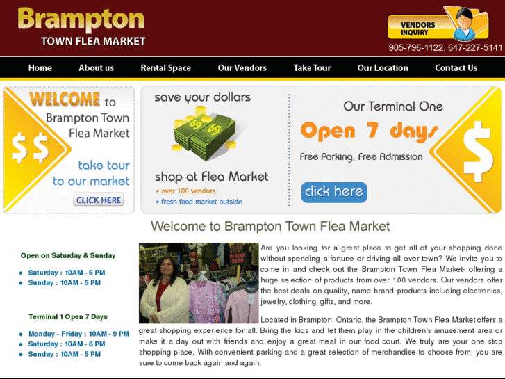 www.bramptonfleamarket.com