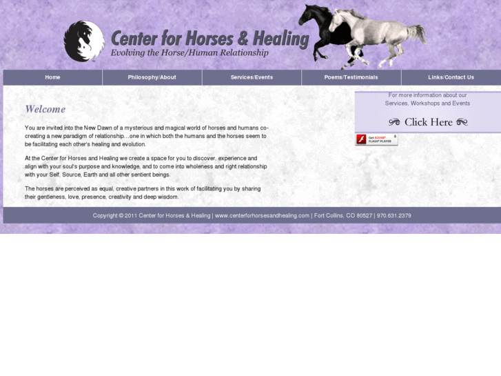 www.centerforhorsesandhealing.com