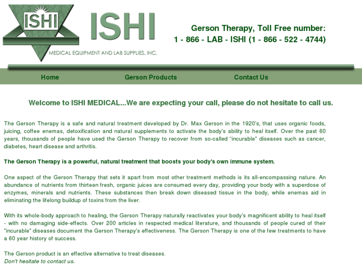 www.ishimedical.com