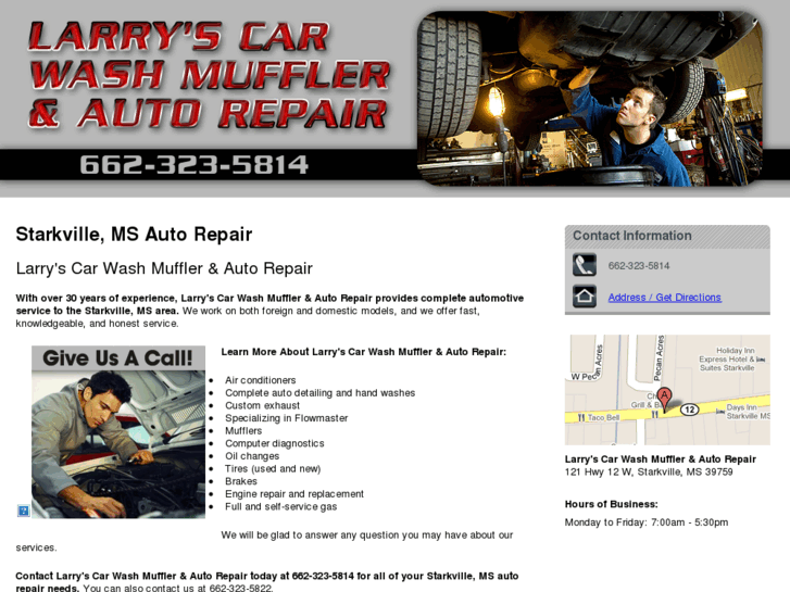 www.larrysmufflerandautorepair.com