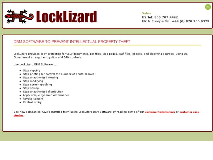 www.locklizard.info