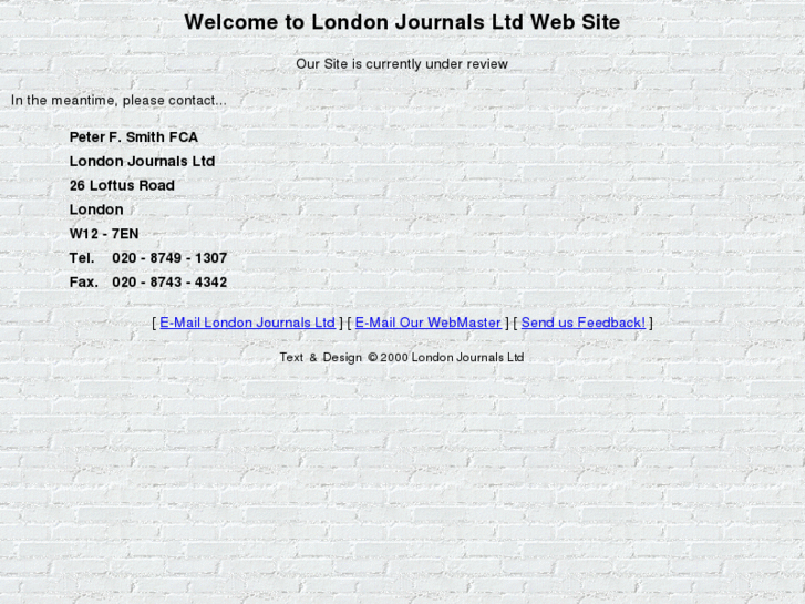 www.londonjournals.com