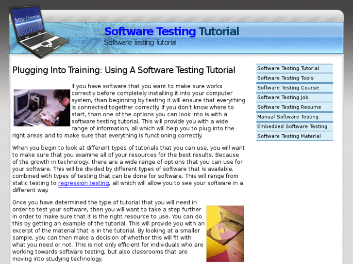 www.softwaretestingtutorial.com