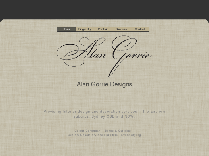 www.alangorriedesigns.com