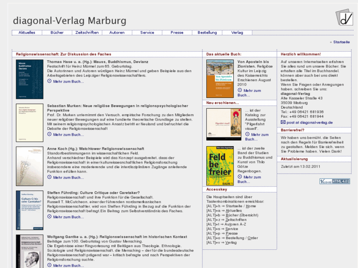 www.diagonal-verlag.de