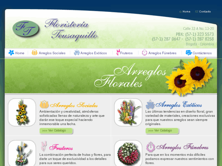 www.floristeriateusaquillo.com