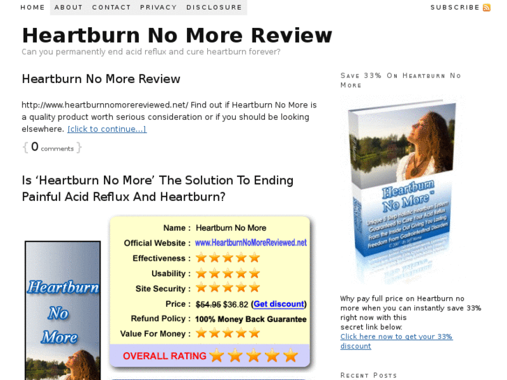 www.heartburnnomorereviewed.net