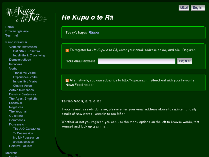 www.kupu.maori.nz