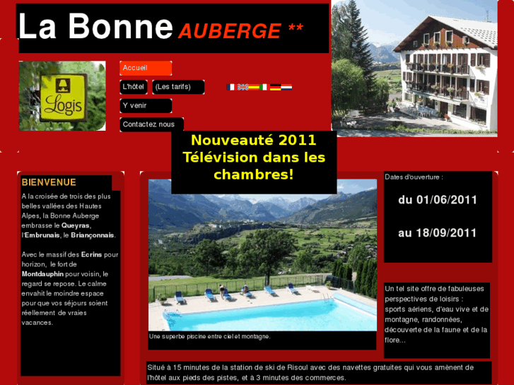 www.labonneauberge-risoul.com