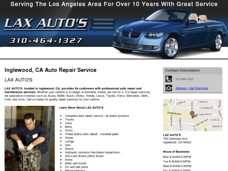 www.laxautorepairanddealer.net