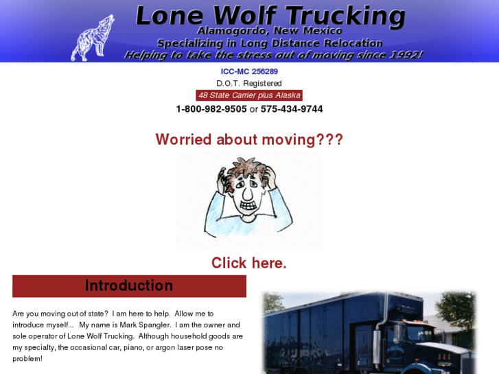 www.lonewolftrucking.com