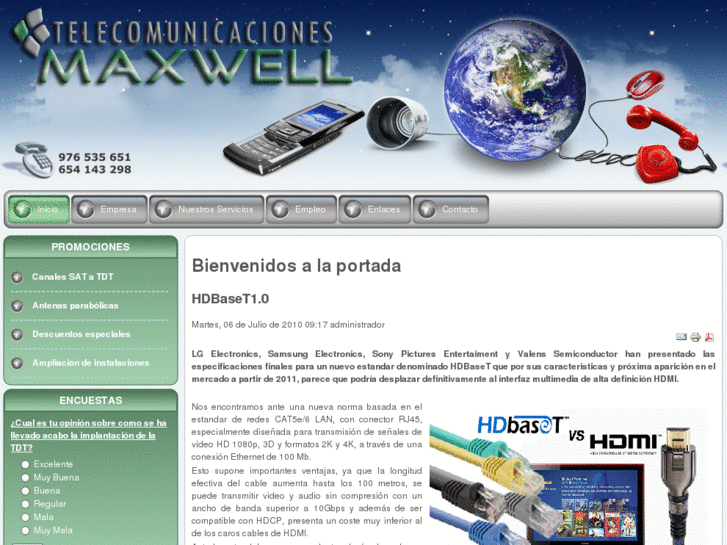 www.maxwelltelecom.es