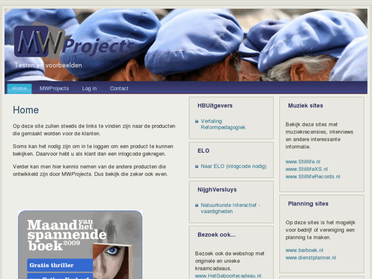 www.mywebprojects.nl