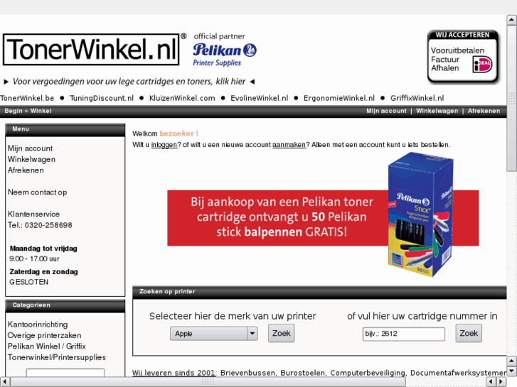 www.pelikantoners.nl