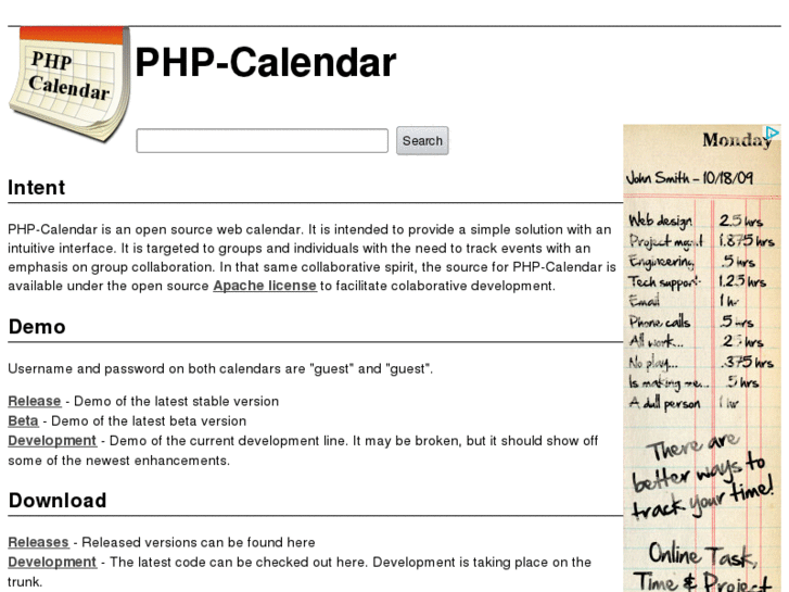 www.php-calendar.org