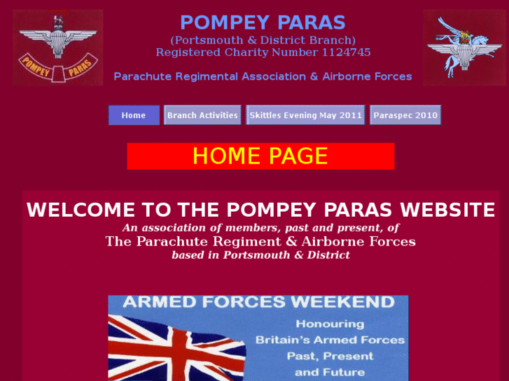 www.pompeyparas.org