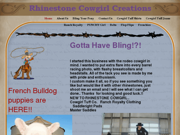 www.rhinestonecowgirl.org