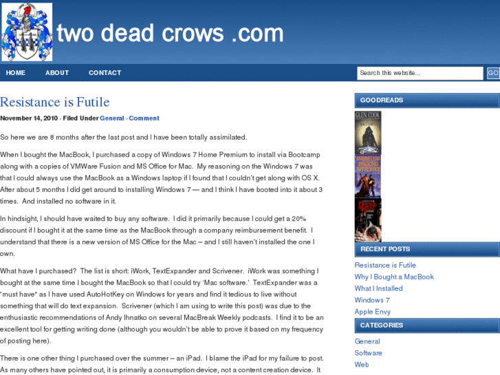 www.twodeadcrows.com