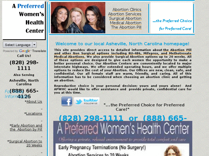 www.abortionclinicservicesashevillenc.com