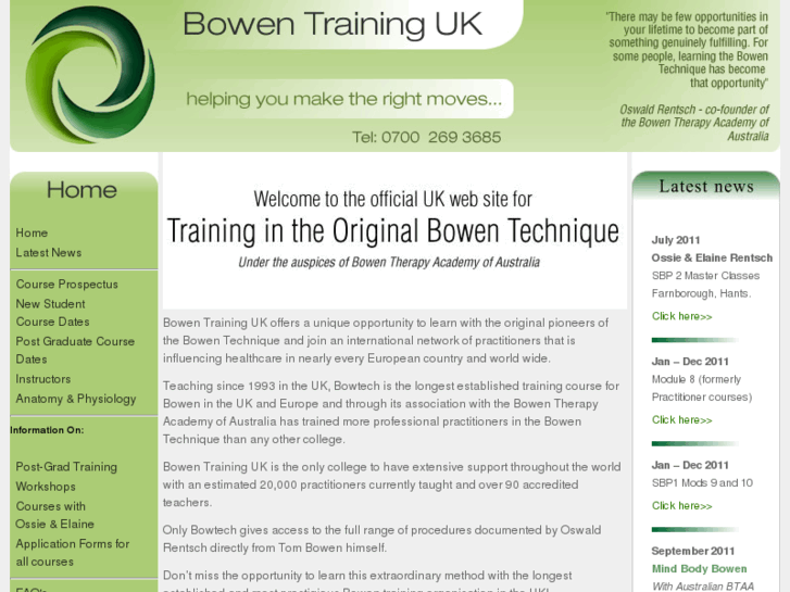 www.bowentraining.co.uk