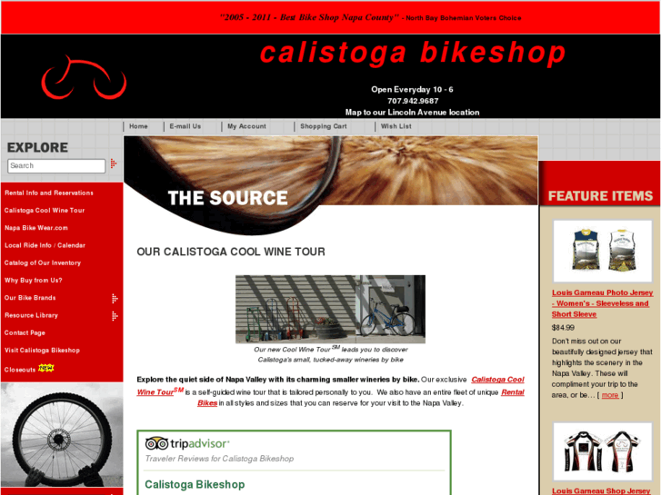 www.calistogabikerentals.com