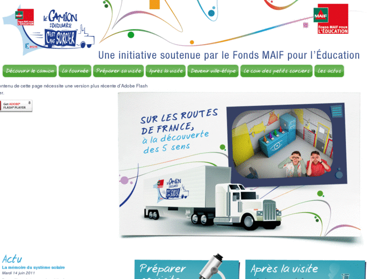 www.camiondeladecouverte-cestpassorcier.com