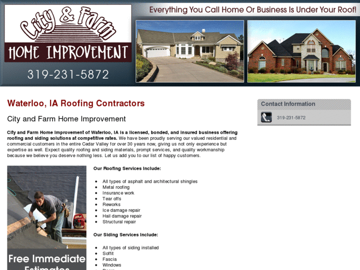 www.cityandfarmhomeimprovements.com