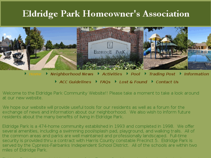 www.eldridgeparkhoa.com