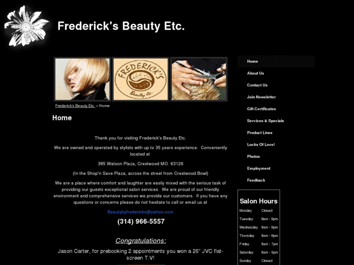 www.fredericksbeautyetc.com