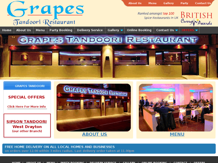 www.grapestandoori.com