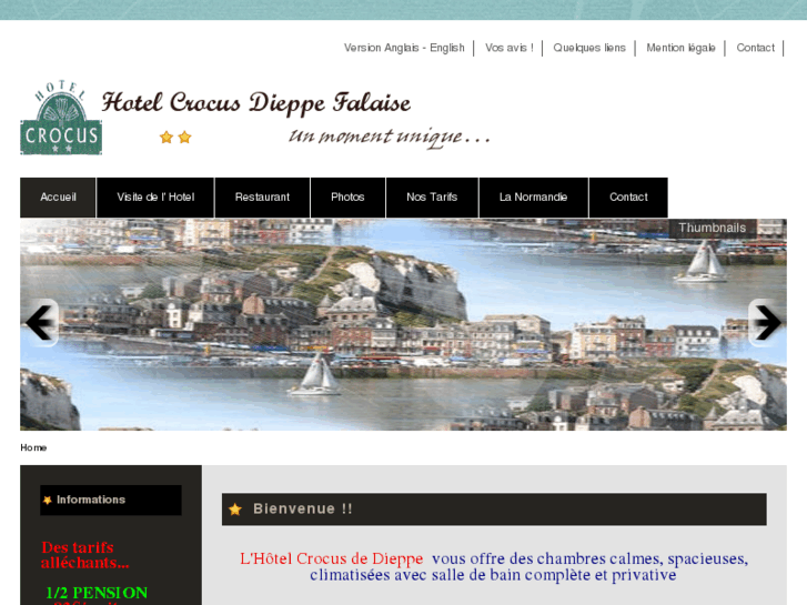 www.hotel-crocus-dieppe-falaise.com