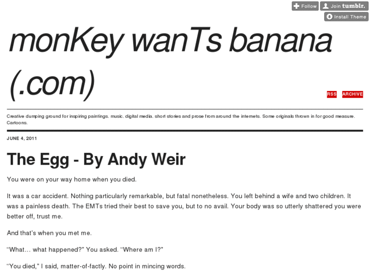 www.monkeywantsbanana.com