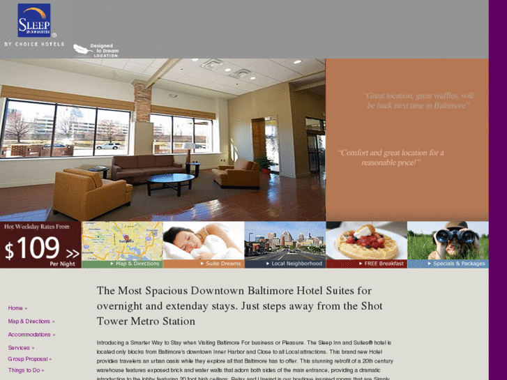 www.sleepinnbaltimore.com