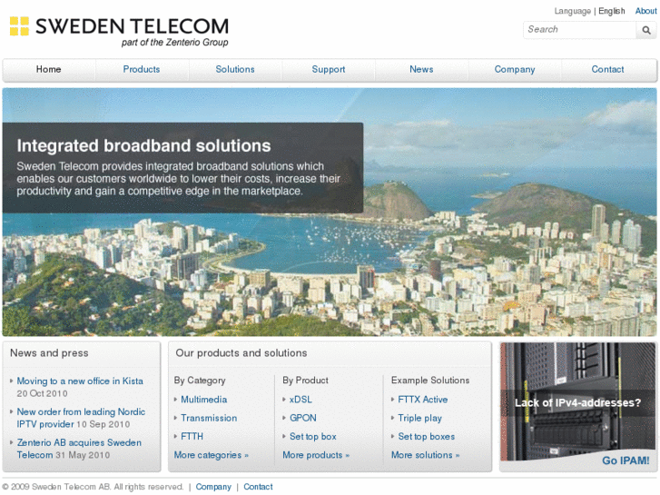 www.swedentelecom.com