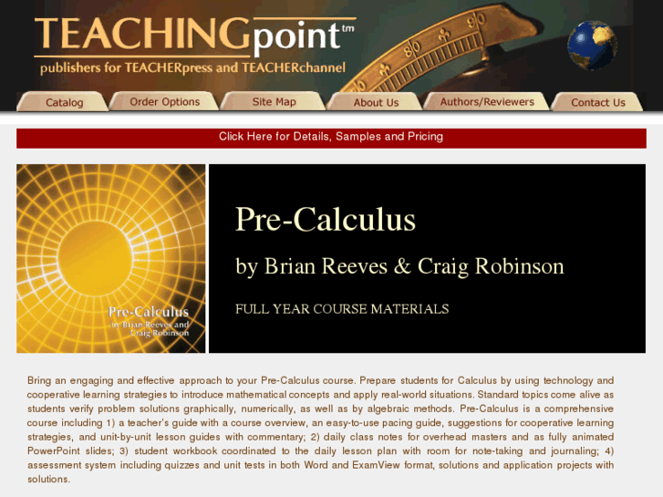 www.teaching-pre-calculus.com